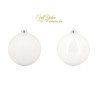 BOX 36 SFERE VETRO MM.60 WHITE