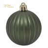 Box 6 Sfere Plastica Matte  Mm.80 Green