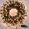 1500 Led Bianco Caldo Cavo Scuro Mt30
