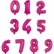 MYLAR FUCSIA N.3  14-35CM CON VALVOLA