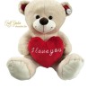 Peluche Orso Cuore  Cm.20