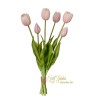 Mazzo Tulipano X6 New Pink  Cm.39