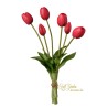 Mazzo Tulipano X6 Red Cm.39