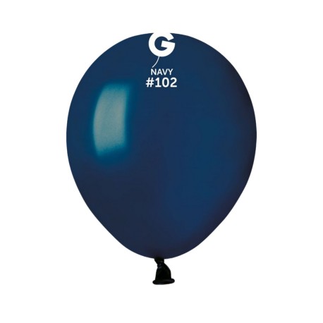 PALLONCINO 5 A50 BLU NAVY  GEMAR 100PZ