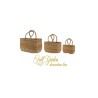 SET 3 BORSE SEA GRASS(G.CM.40X23X19)