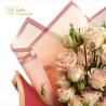 Fogli Suqare Mat F/pieno 50my Cm.58x58 12 Pz Rosa
