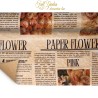 °°°BOBINA PAPERFIBRA FLOWER ROSA 510X9MT