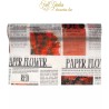 °°°bobina Paperfibra Flower Rosso 510x9mt