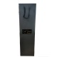 SEDUCTION PORTABOTTIGLIA NOIR/KRAFT 38,5X19X9,5