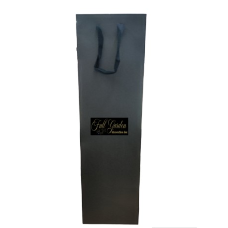 SEDUCTION PORTABOTTIGLIA NOIR/KRAFT 38,5X19X9,5