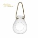 PORTA LUME CON MANICO A CORDA D.12 H 15