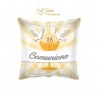 PALLONCINO 18 MYLAR PRIMA COMUNIONE QUADRATO