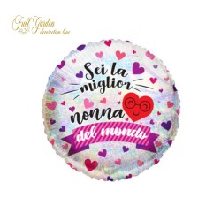 MYLAR NONNA TONDO  18