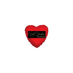 Palloncino Mylar 36"cuore Rosso