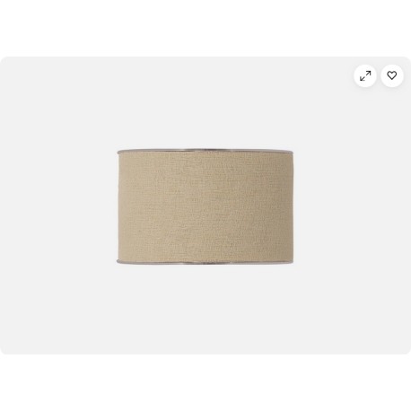 NASTRO LINO  MM40X25MT NATURALE