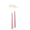 Coniche Rosa Polvere Cm.25 10pz