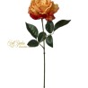 Ramo Rosa Singolo Orange Cm 66