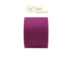Rotolo Tulle Cm12,5x100mt Ciclamino