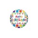 PALLONCINO BUON COMPLEANNO CON POIS STANDARD SHAPE