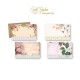 BIGLIETTI+BUSTE  25X4 ASS. FIORI CC/BB KRAFT PZ100