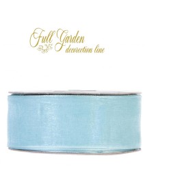SHINING ORGANZA MM 40X50 MT SKY BLUE