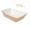 Barchetta Food 23x17x6.3 Bianca-avana
