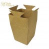 Vaso In Cartone Naturale 12,5x12,5xh27.3