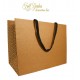 BORSA IN CARTONE MANICI PIATTI 38X31XH32