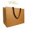 Borsa In Cartone Manici Piatti 39x18xh29