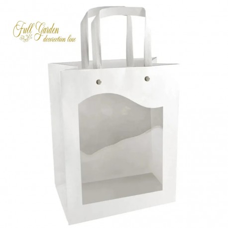 SAC DELICATESSEN  11X8X14 PZ 10  WHITE