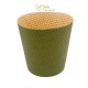 VASO IN CARTONE KAKI 8,7X11,6XH10,5 PZ 25