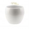 Sfera Liscia Ceramica Bianco D.16 H 13