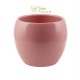 Sfera Liscia Ceramica Rosa D.16 H 13