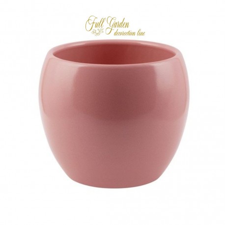 SFERA LISCIA CERAMICA ROSA D.16 H 13