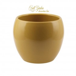 SFERA LISCIA CERAMICA SENAPE D.16 H 13