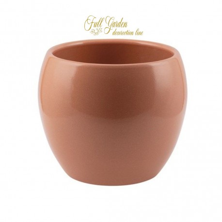 SFERA LISCIA CERAMICA TERRACOTTA D.16 H 13
