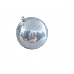 BOX 4 SFERE PLASTICA  MM.100 LIGHT BLU