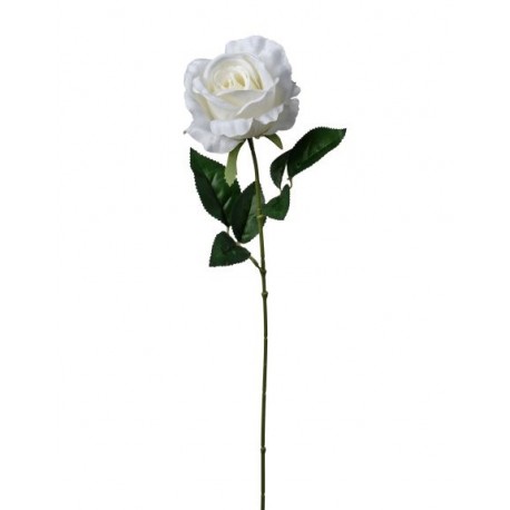 RAMO ROSA 66 CM CREMA