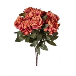 MAZZO ROSE/PEONIE X 9 CM 53 RUST
