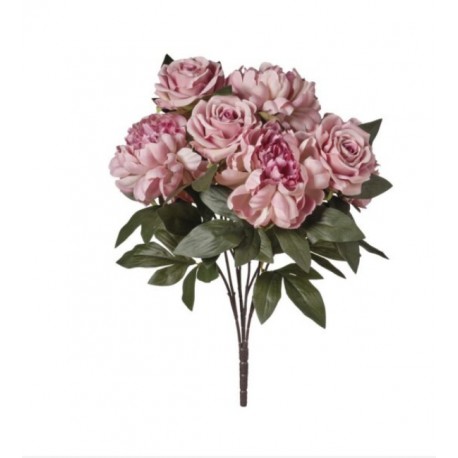 MAZZO ROSE/PEONIE X 9 CM 53 OLD PINK