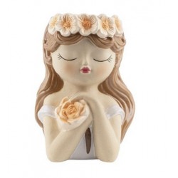 VISO BIMBA FIORE CERAMICA H181X133X138