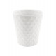 VASO ORCHIDEA  D.13 H14 BIANCO
