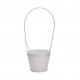 CESTO PIOPPO  CON MANICO IN NYLON WHITE D.22H6CM