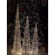 SET 3 CONI LED CM 150-120-100 INDOOR E OUTDOOR