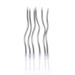 CANDELINE CURVE SILVER PZ 6