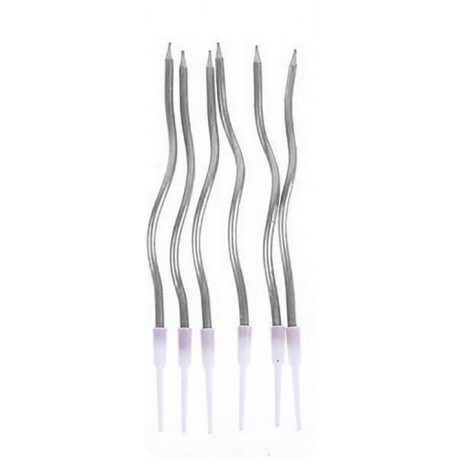 CANDELINE CURVE SILVER PZ 6