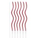 CANDELINE CURVE RED PZ 6