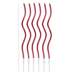 CANDELINE CURVE RED PZ 6