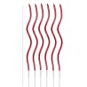Candeline Curve Red Pz 6