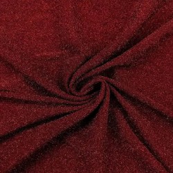 TELO CINIGLIA GLITTER CM.150X3 MT BORDEAUX